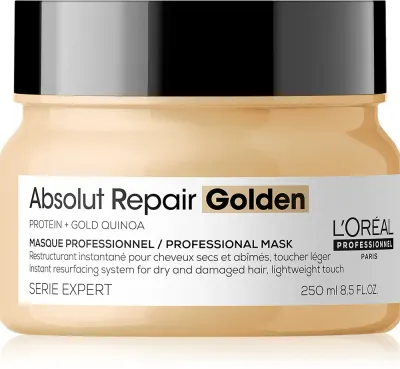 L’Oreal Professionnel Serie Expert Absolut Repair Golden - Маска для волос восстанавливающая для сухих и поврежденных волос, 250 мл