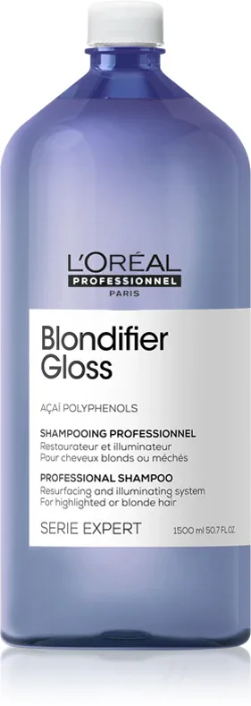 L’Oreal Professionnel Serie Expert Blondifier - Шампунь для волос, улучшающий и восстанавливающий, для осветленных волос с холодными оттенками блонда
