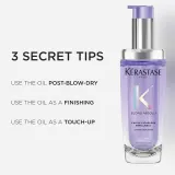 Kerastase Blond Absolu L'huile Cicagloss - Масло для волос блонд с балаяжем, 75 мл — фото 7