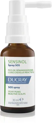 Спрей для кожи головы Ducray Sensinol SOS spray успокаивающий, против зуда, 30 мл