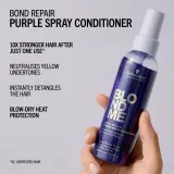 Schwarzkopf Professional Blondme Bond Repair Purple Spray Conditioner - Фиолетовый спрей-кондиционер, 150 мл — фото 2