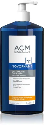 ACM Novophane - Укрепляющий шампунь для слабых волос с склонностью к выпадению, 500 мл