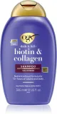 OGX Biotin & Collagen - Шампунь для увеличения объема волос, 385 мл — фото 1