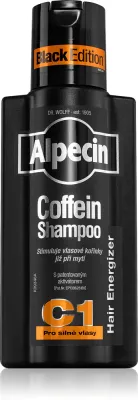 Alpecin Coffein Shampoo C1 Black Edition - шампунь с кофеином для мужчин, стимулирующий рост волос, 250 мл