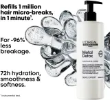 L’Oreal Professionnel Serie Expert Metal Detox - Питательное предварительное уходовое средство для окрашенных и поврежденных волос, 250 мл — фото 2