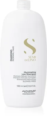 Alfaparf Milano Semi di Lino Diamond Illuminating - Светящий шампунь для нормальных волос, 1000 мл