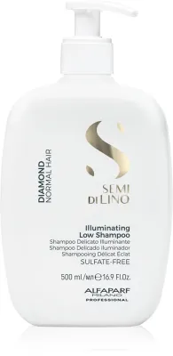 Alfaparf Milano Semi di Lino Diamond Illuminating - Светящий шампунь для нормальных волос, 500 мл