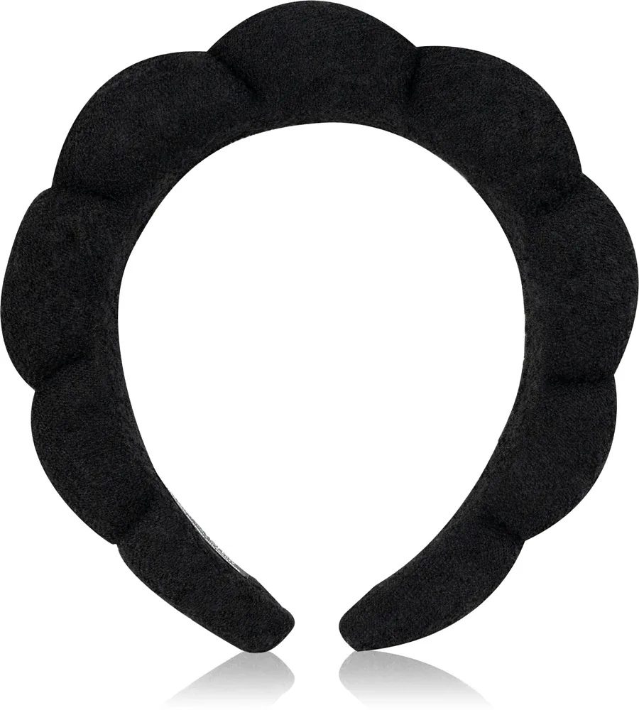 Повязка для волос Brushworks Cloud Headband мягкая, для ухода и макияжа, 1 шт