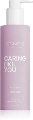 ICONIQUE Professional CARING LIKE YOU Deep Hydration - Увлажняющий шампунь для сухих и поврежденных волос, 250 мл