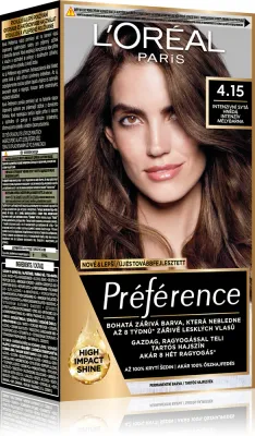 L’Oreal Paris Preference - Краска для волос, 1 шт, оттенок 4.15 Intense Deep Brown