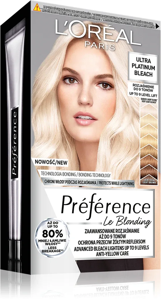 L’Oreal Paris Preference - Краска для волос, 1 шт, оттенок Extreme Platinum Bleach