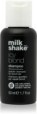 milk_shake Icy Blond Shampoo - Шампунь для нейтрализации желтых оттенков для блондинок, 50 мл