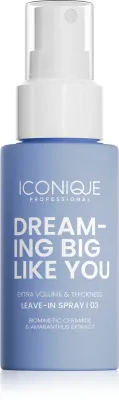 ICONIQUE Professional DREAMING BIG LIKE YOU Volume & Thickness - Спрей без смывания для объема, dla cienkich włosów 70 мл