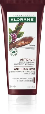 Klorane Quinine Strengthening & Stimulating Conditioner - Укрепляющий бальзам для ослабленных волос с склонностью к выпадению, 200 мл