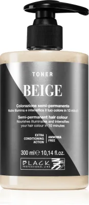 Black Professional Line Toner - Тоник для натурального оттенка, 300 мл, оттенок Beige