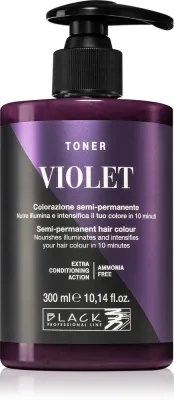 Black Professional Line Toner - Тоник для натурального оттенка, 300 мл, оттенок VIolet