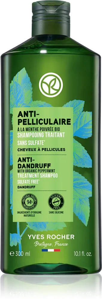 Yves Rocher ANTI-PELLICULAIRE - Шампунь против перхоти, 300 мл