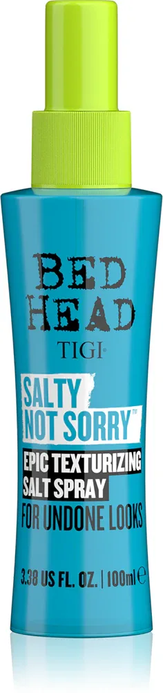 TIGI Salty Not Sorry Epic Texturizing Salt Spray - Соленый спрей для эффекта пляжа, 100 мл