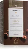 Стойкая краска для волос Korres Argan Oil с аргановым маслом, для домашнего окрашивания, 50 мл, оттенок 7.1 Ash Blonde — фото 1