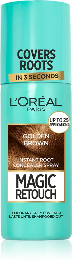 L’Oreal Paris Magic Retouch - Спрей для мгновенной коррекции отросей, 75 мл, оттенок Golden Brown