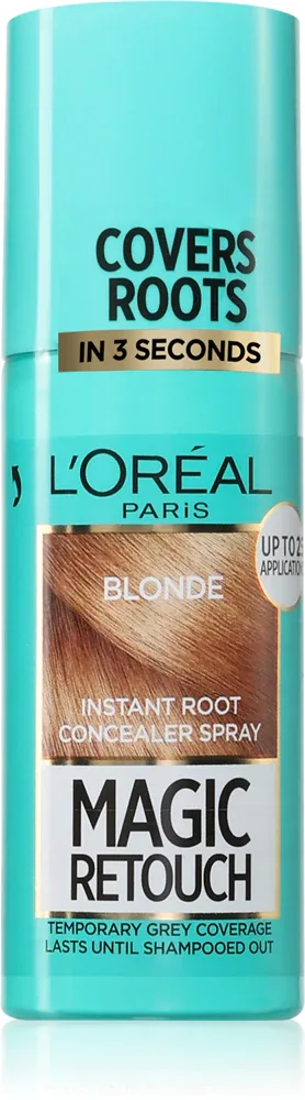 L’Oreal Paris Magic Retouch - Спрей для мгновенной коррекции отросей, 75 мл, оттенок Blonde
