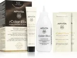 Apivita My Color Elixir - Краска для волос без аммиака, 1 шт, оттенок 5.0 Light Brown — фото 1
