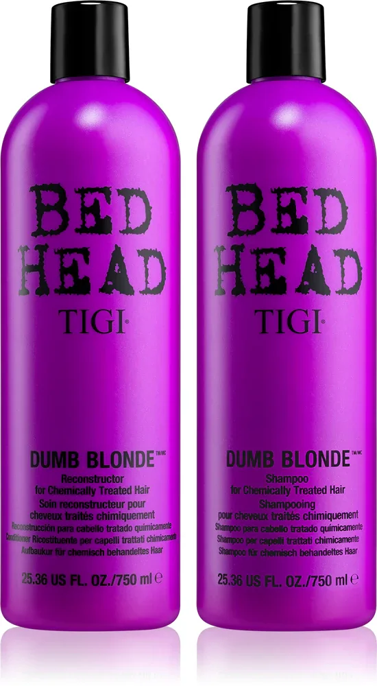 TIGI Bed Head Dumb Blonde - Удобная упаковка для окрашенных волос для женщин