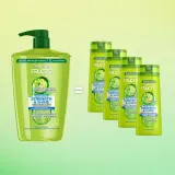 Garnier Fructis Strength & Shine - Укрепляющий шампунь для всех типов волос, 1000 мл — фото 4