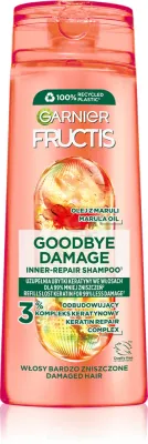 Garnier Fructis Goodbye Damage - Укрепляющий шампунь для поврежденных волос, 400 мл