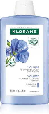 Klorane Flax Fiber Bio - Шампунь для тонких и ломких волос