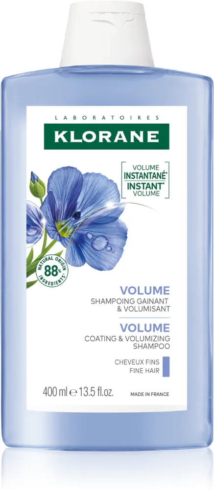 Klorane Flax Fiber Bio - Шампунь для тонких и ломких волос