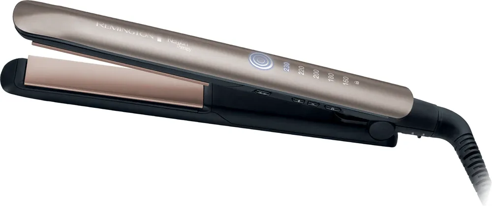 Выпрямитель для волос Remington Keratin Therapy S8590 с технологией Keratin Protective, до 230 градусов (S8590), 1 шт