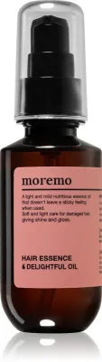 moremo Hair Essence Delightful Oil - Легкое масло для сухих кончиков волос, 70 мл