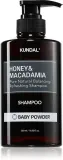 KUNDAL Honey & Macadamia Baby Powder - Натуральный шампунь для сухих и поврежденных волос, 500 мл — фото 1