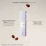 KERASILK Styling Flat Iron Spray - Термозащитный спрей для использования с утюжкой и курчавыми волосами, 75 мл — фото 3