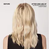 Redken Color Extend Blondage - Фиолетовый шампунь, нейтрализующий желтоватые оттенки, 300 мл — фото 4