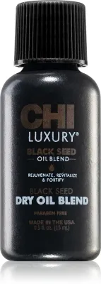 Масло для волос CHI Luxury Black Seed Oil Dry Oil Blend сухое, для блеска и мягкости, 15 мл