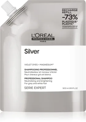 L’Oreal Professionnel Serie Expert Silver - Серебристый шампунь для седых волос, 500 мл (LOP14276)