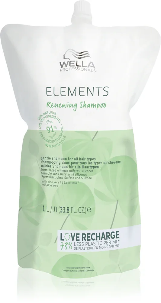 Wella Professionals Elements Renewing - Восстанавливающий шампунь для всех типов волос