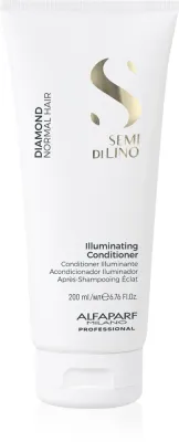 Alfaparf Milano Semi di Lino Diamond Illuminating - Кондиционер для волос, придающий блеск и облегчающий расчесывание, 200 мл