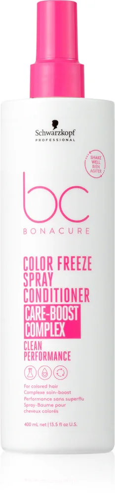 Несмываемый кондиционер для волос Schwarzkopf Professional BC Bonacure Color Freeze для защиты цвета, 200 мл / 400 мл