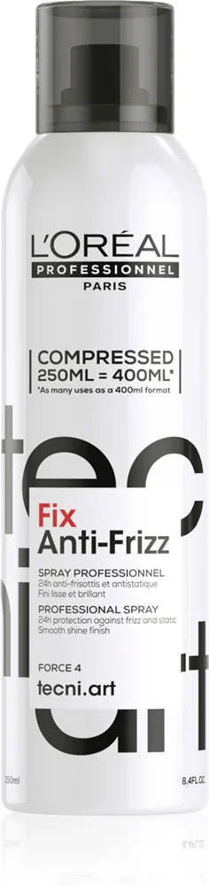L’Oreal Professionnel Tecni.Art FIX Anti-Frizz - Лак для волос против пушистости, 250 мл