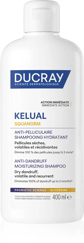 Ducray Kelual Squanorm Moisturizing Treatment Shampoo Dry Dandruff - Шампунь против сухой перхоти