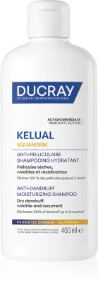 Ducray Kelual Squanorm Moisturizing Treatment Shampoo Dry Dandruff - Шампунь против сухой перхоти, 400 мл