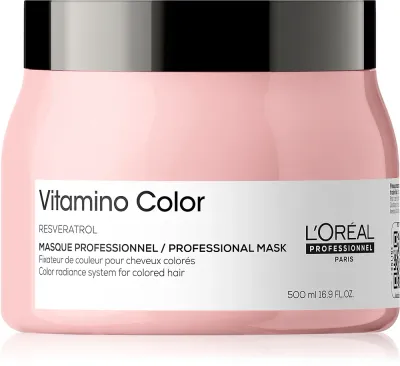 L’Oreal Professionnel Serie Expert Vitamino Color - Маска для волос, осветляющая и защищающая цвет, 500 мл