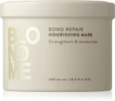 Schwarzkopf Professional Blondme Bond Repair Nourishing Mask - Интенсивно питательная маска, 500 мл