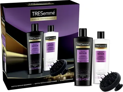 TRESemme Biotin Repair Set - Подарочный набор для поврежденных волос ProStyleTech ProStyleTech, 3 шт