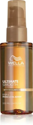 Wella Professionals Ultimate Smooth Oil - Питательная масляная сыворотка для волос, 100 мл