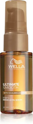 Wella Professionals Ultimate Smooth Oil - Питательная масляная сыворотка для волос, 30 мл