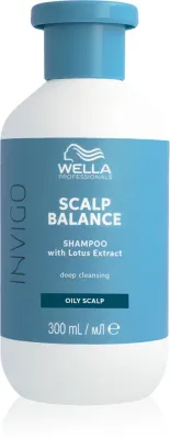 Wella Professionals Invigo Scalp Balance - Глубоко очищающий шампунь для жирной кожи головы, 300 мл